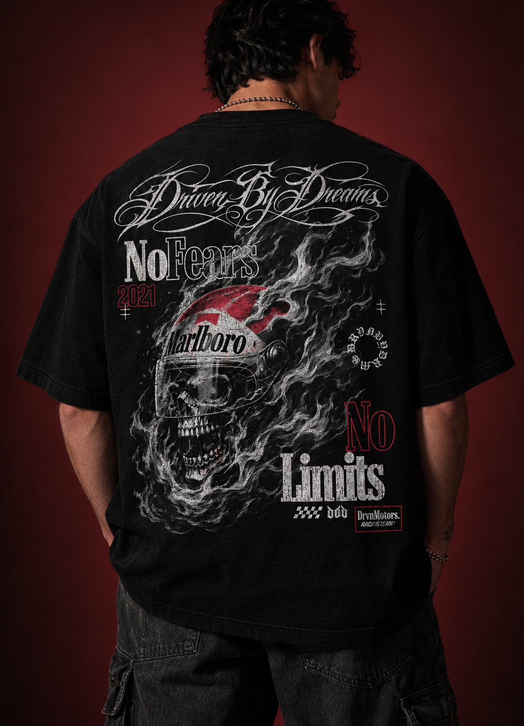 SKULL MOTORSPORTS TEE