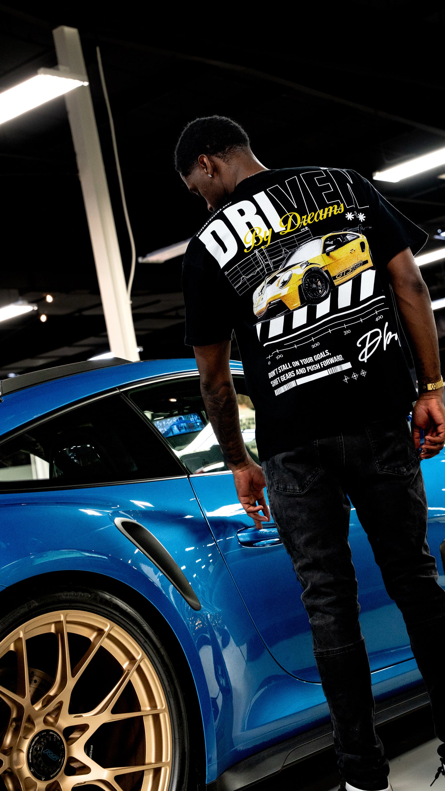PORSHE GT3RS FULL THROTTLE TEE
