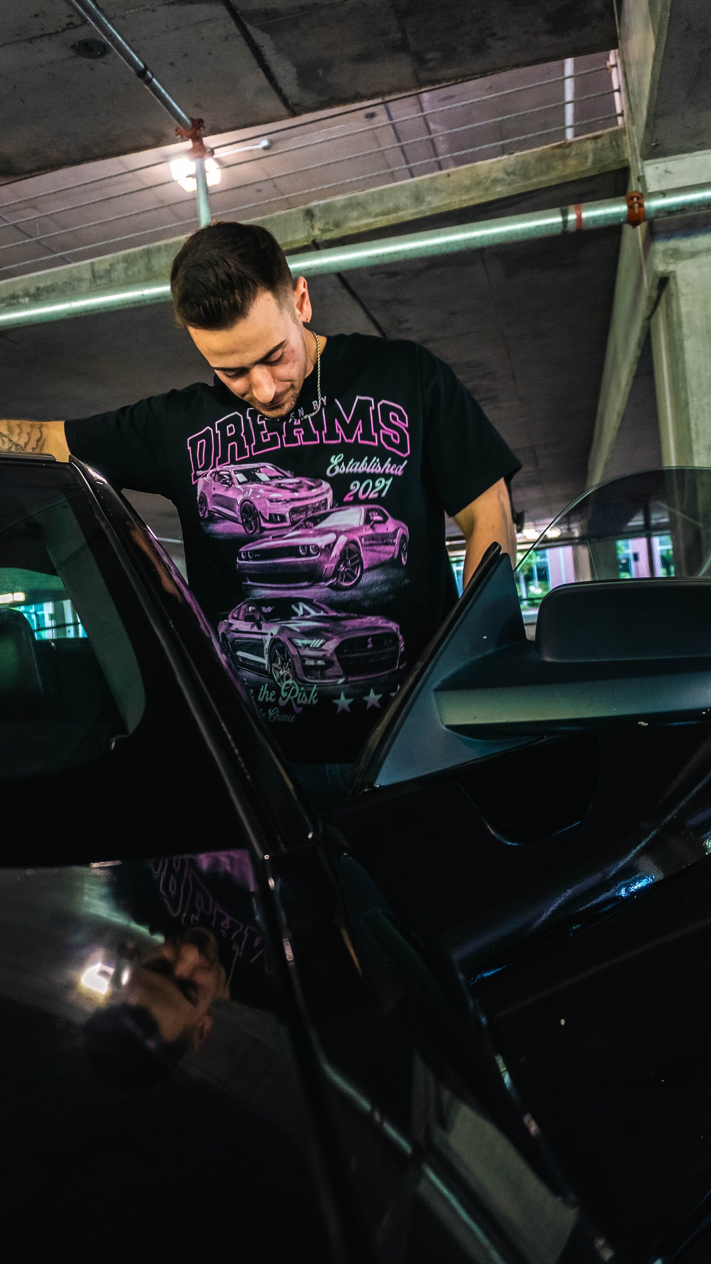 MUSLCE CAR TEE