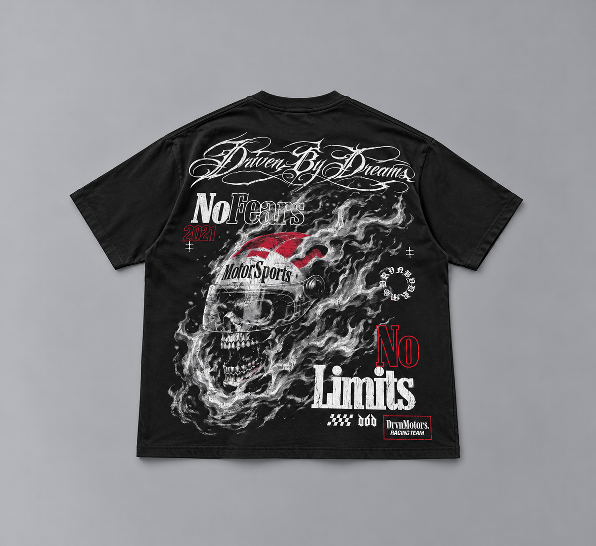 SKULL MOTORSPORTS TEE